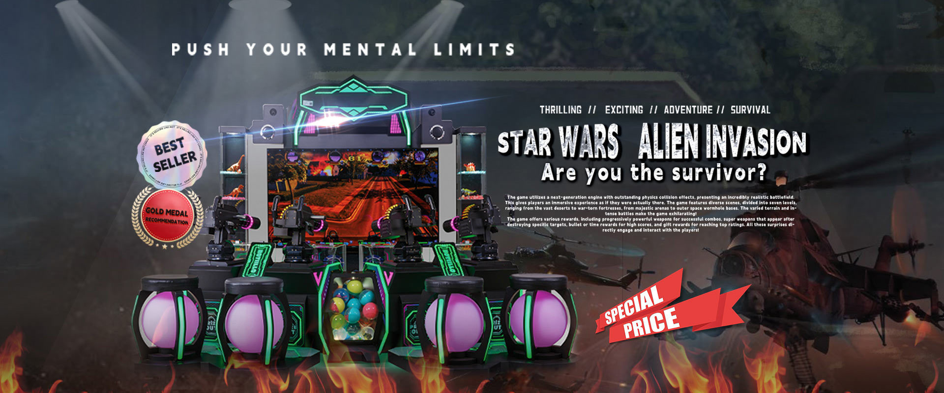 Quality Arcade Game Machine factory