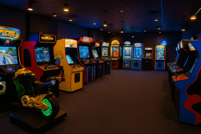 Arcade Game Machines & Custom Arcade Rooms | Joyfuncade