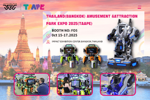 Latest company blogs about Invitation to Thailand Exhibition from Leading Arcade Supplier Experience Cutting-Edge VR Simulators