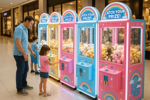 Dernières nouvelles de l'entreprise Les meilleures machines à griffes d'arcade en Chine : Développez votre entreprise de divertissement rentable avec Joyfuncade