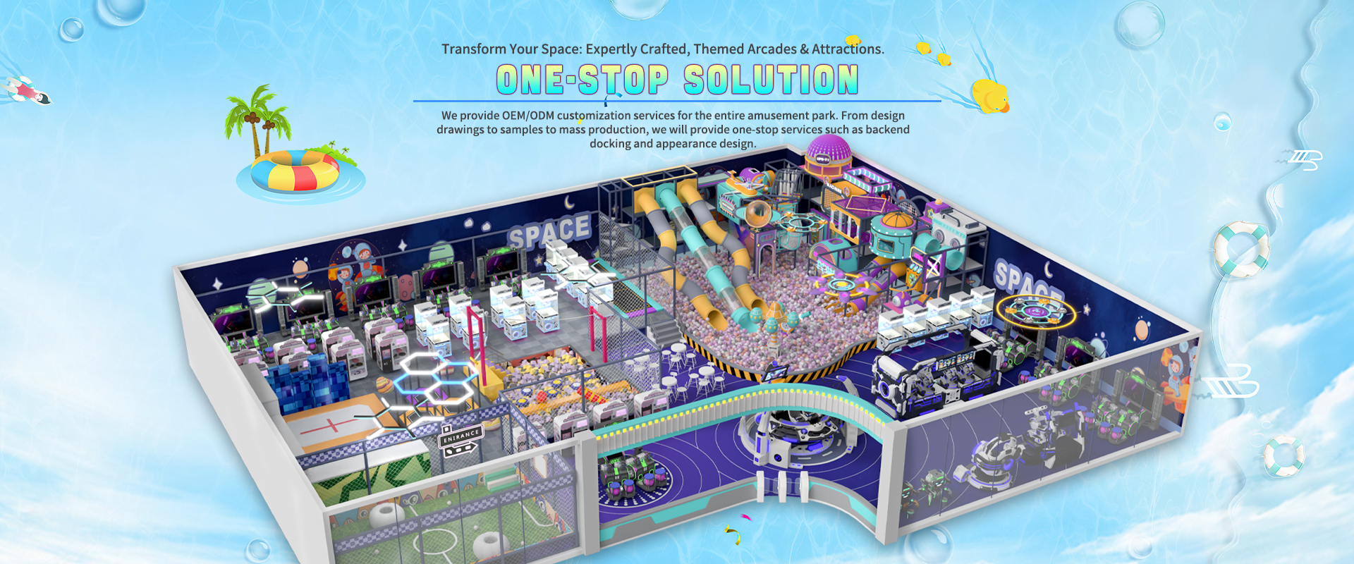 How to design the perfect indoor arcade?
