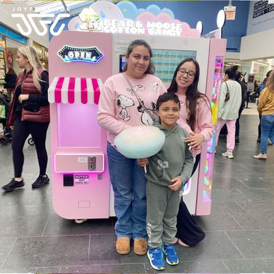 Automatic Arcade Vending Machine Cotton Candy Vending Machine For Mall And Park