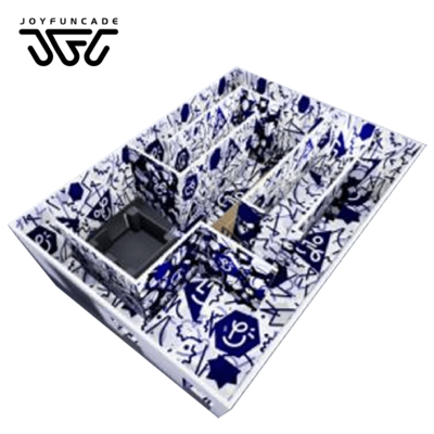 Commercial VR Arena Multiplayer Shooter Game 4 Players 74m²