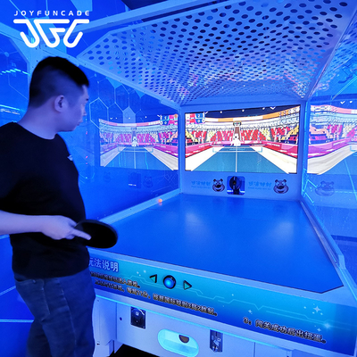 Interactive AR Table Tennis Simulator for 1-2 Players