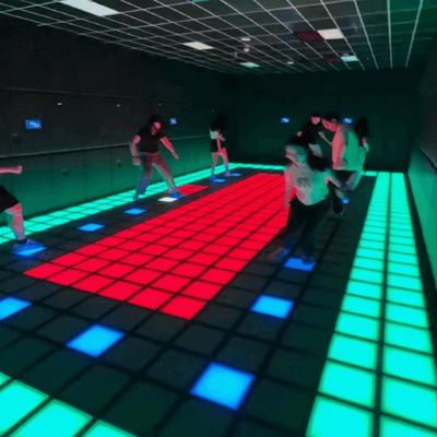 Interactive LED Game Floor with 200+ Gameplay Modes for 4-40+ Players and 1-Year Warranty