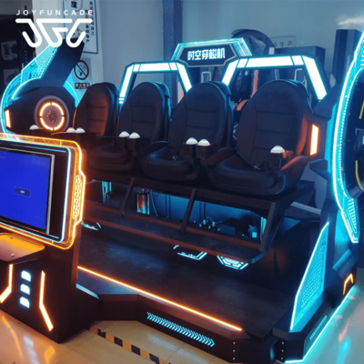 Good price Four-seat Rotating 9D Virtual Reality Theater With multiplayer gaming suitable for shopping malls. online