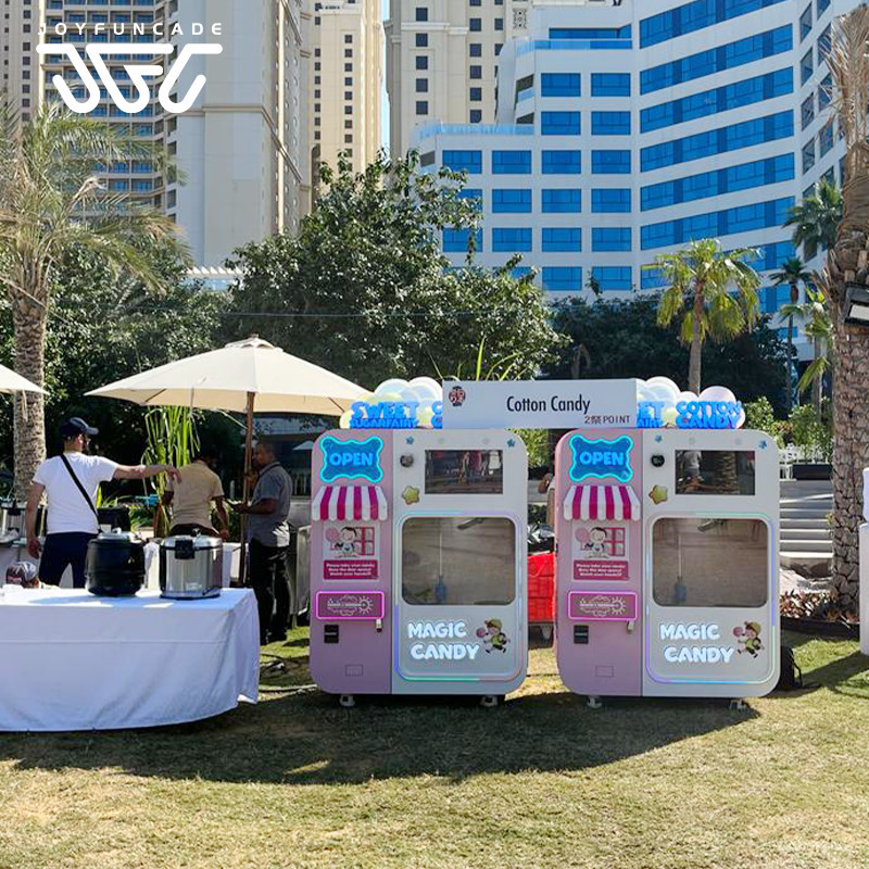 Flower Cotton Candy Vending Machine | Smart Robotic Vendor with ...