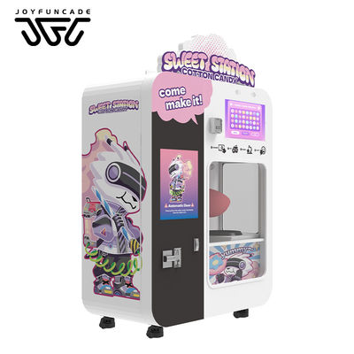 Good price Fully Automatic Commercial Cotton Candy Vending Machine With Three Payment Module online