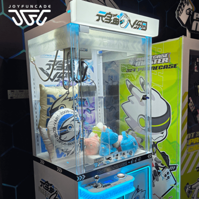 Good price Claw Machine With Strobe Lighting Effects Glass Prize Display Shelves Arcade Grabber Machine For Sale online