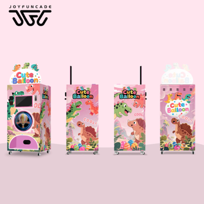 Good price Electronic Payment Commercial Dinosaur Party Balloon Vending Machine with Anti-Jamming Design for Amusement Mall online