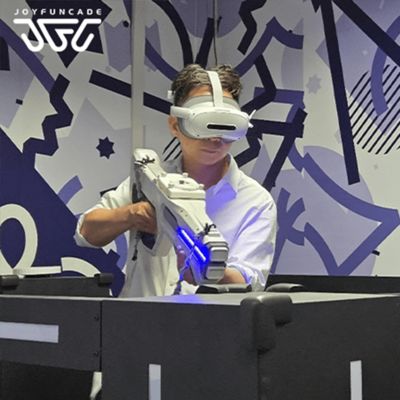 Καλή τιμή Εμπορική VR Αρένα Παιχνίδι Σκοποβολής VR Πλήρους Αίσθησης Μεγάλης Κλίμακας Πολυπαικτικό Πεδίο Σκοποβολής σε απευθείας σύνδεση