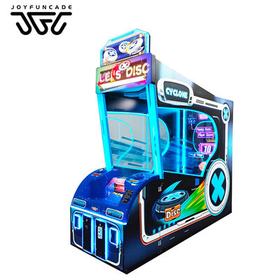 Interactive Disc Wheel LET’S DISC Arcade Game | 4-Level Interactive Disc Toss Machine | JoyFuncade